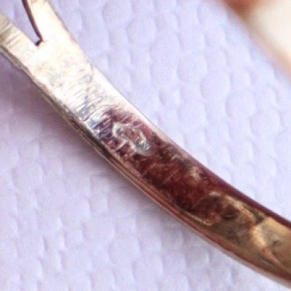 Antique 14k Gold & Silver-Topped Bohemian Garnet Cluster Ring - Picture 9 of 11